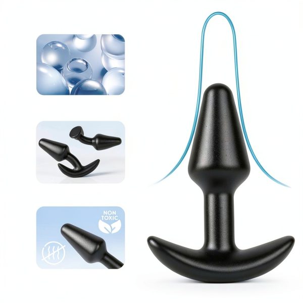 Shenzhen Yoli Vibrating Butt Plug Silicone 12 Modes-3