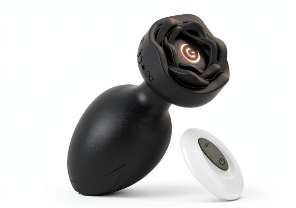 Haisuiit Vibrating Butt Plug Set Silicone Remote Control-1