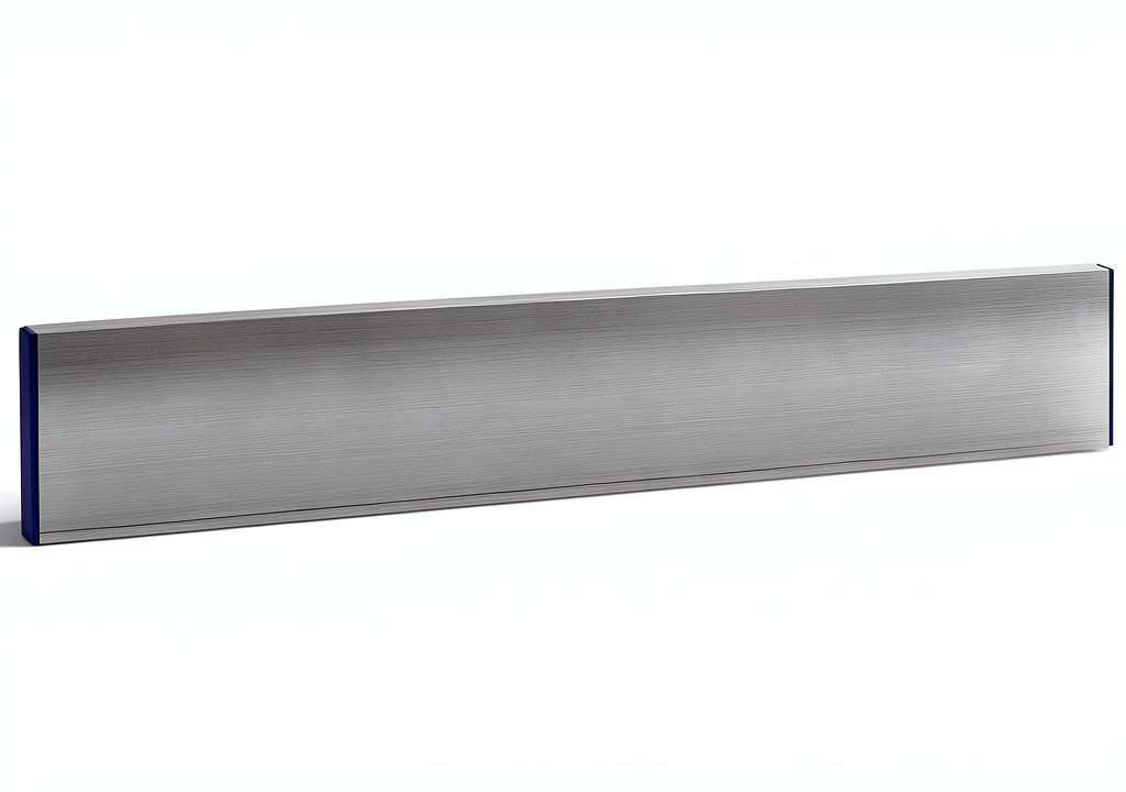 Bon aluminum straight edge in use on a concrete surface