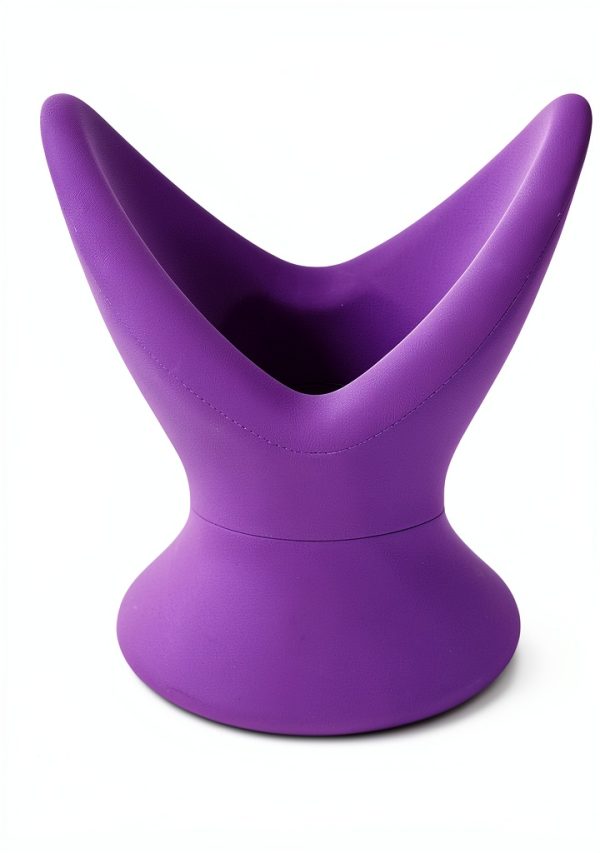 YLMXHFC Hollow Silicone Anal Plug Purple Black Sizes-1
