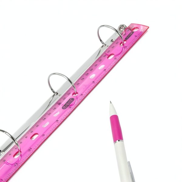 BAZIC 12 Inch Ruler Dual Scale Plastic School Office-2