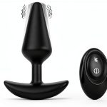 Shenzhen Yoli Vibrating Butt Plug Silicone 12 Modes-0