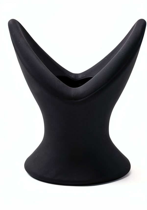 YLMXHFC Hollow Silicone Anal Plug Trainer Black Purple-1