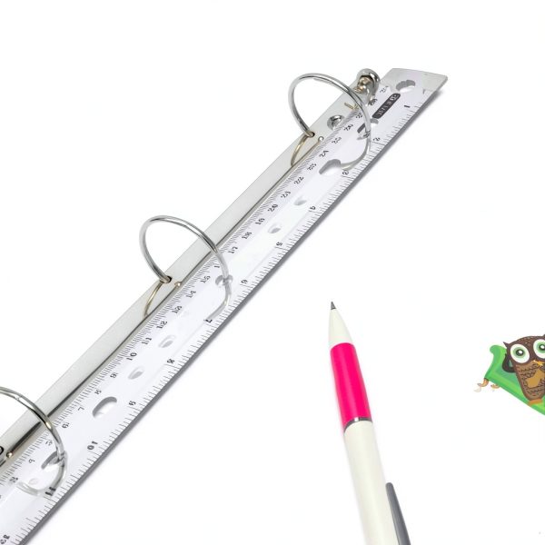 BAZIC Clear Plastic Ruler 12 Inch Bulk Pack School Supplies-3