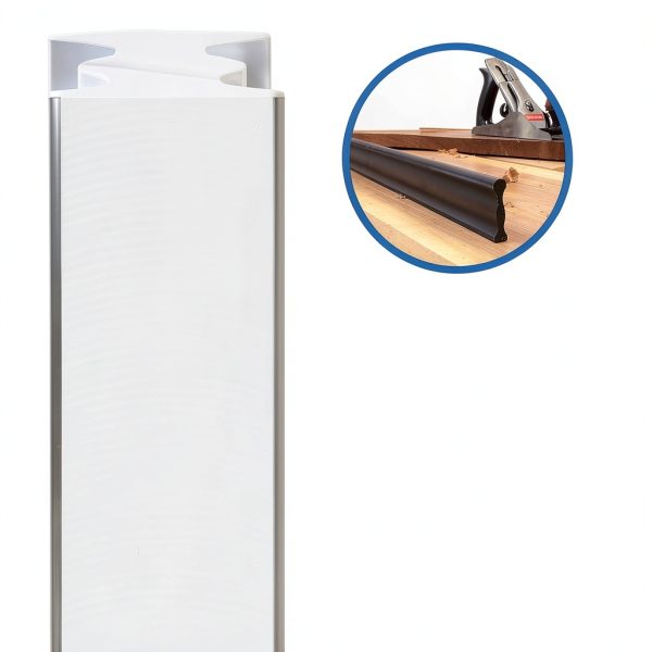 Aluminum Straight Edge Peachtree 3/8inch-5