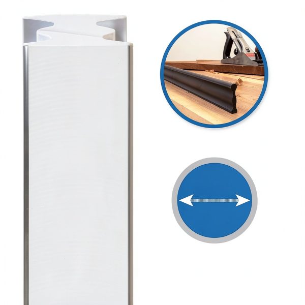 Peachtree Aluminum Straight Edge 3/8 Inch-5