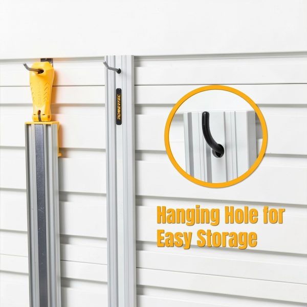 POWERTEC Straight Edge 24in Aluminum Tool-6