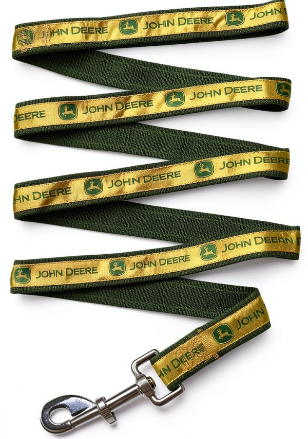 John Deere Pet Leash - Satin Small Leash for Dogs & Cats JOD-3587-SM-0