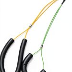Adjustable Pet Grooming Leash Oumefar Yellow/Green No‑Sit Holder-0