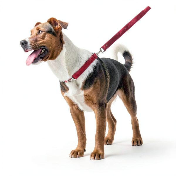 Custom Leash Extension Double-Sided Warning Vegan Leather Waterproof-3