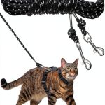 Reflective Cat Leash 30ft Escape Proof CHERPET Outdoor Leash for Cats-0