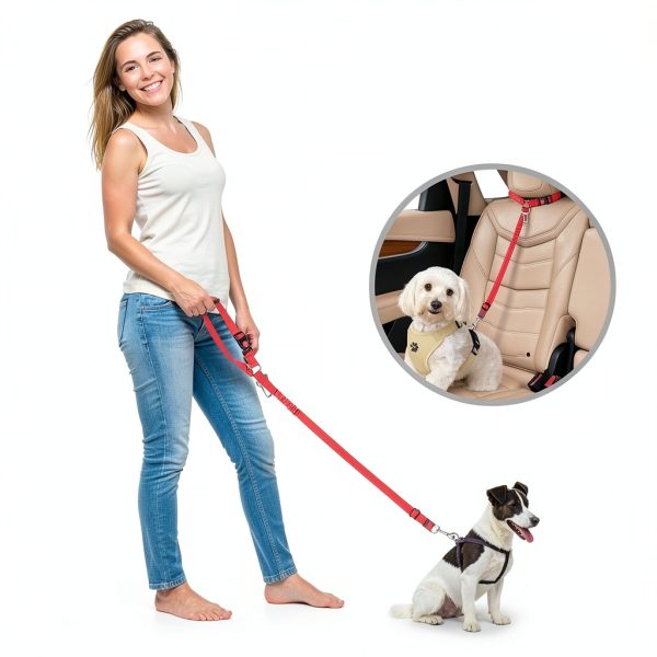 Vest Harness Retractable Pet Safety Leash Pet Elastic Traction Collar for Small and Medium Cats and Dogs-2