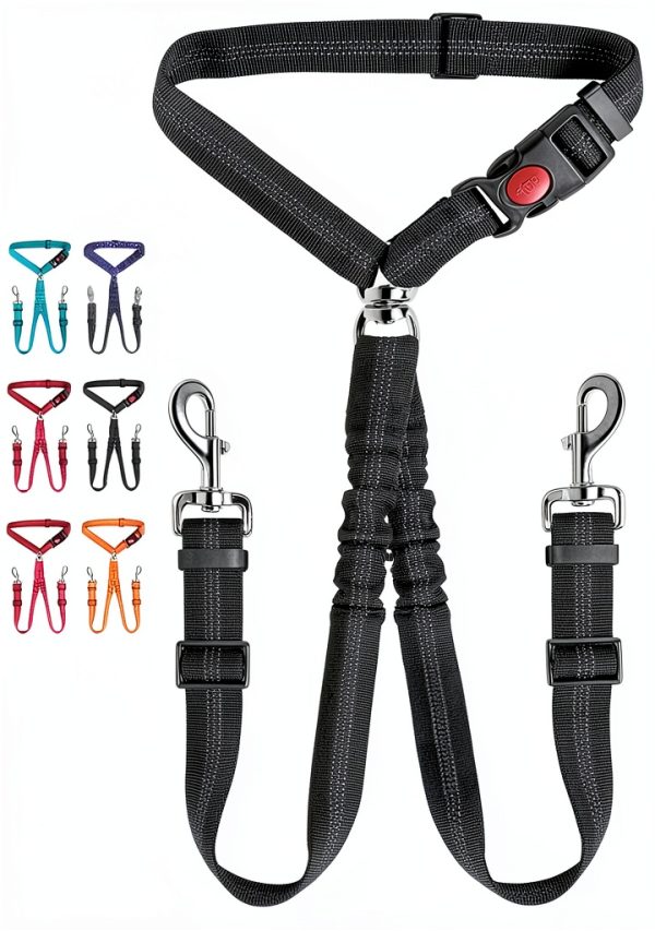 Vest Harness Retractable Pet Safety Leash Pet Elastic Traction Collar for Small and Medium Cats and Dogs-1